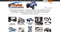 Desktop Screenshot of dtprofab.com